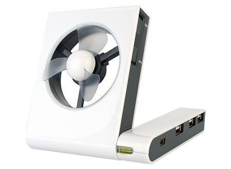 Ventilador con HUB USB