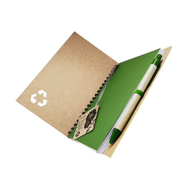 Libreta ecológica con semilla